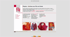 Desktop Screenshot of filzplus.de